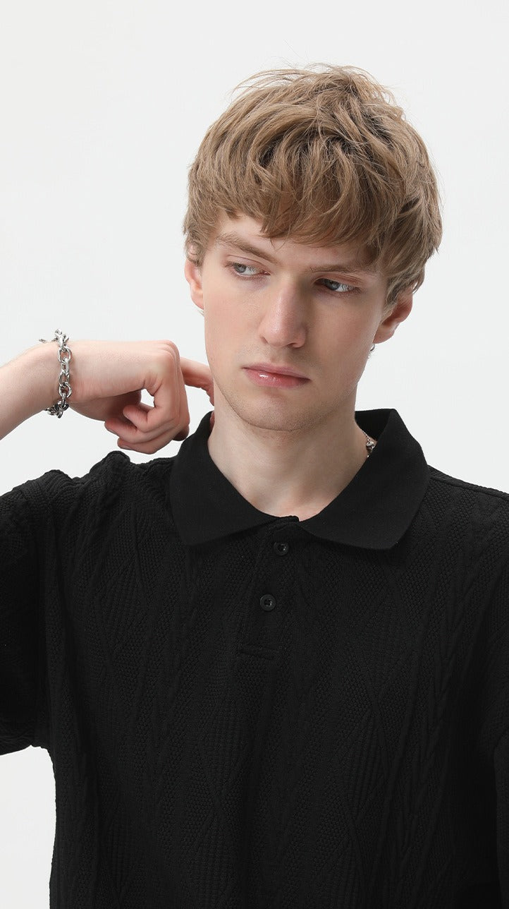 Softform Knit Polo Tee