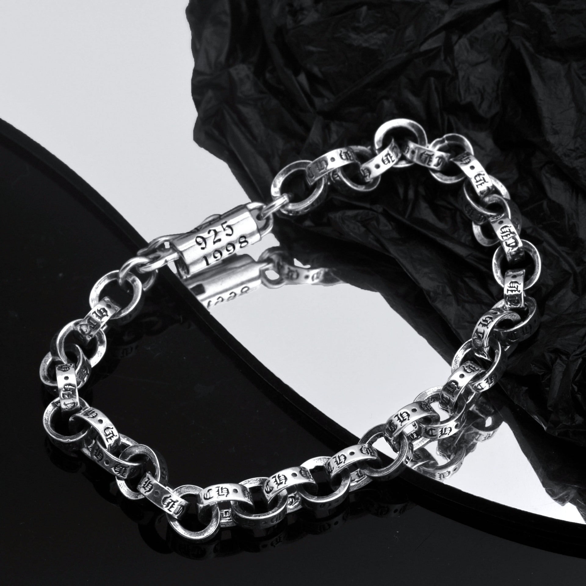 92.5% Pure Silver Urban Relic Bracelet
