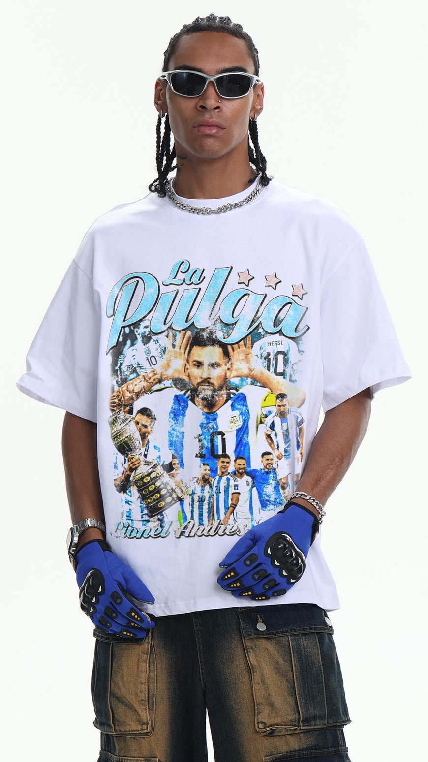 Messi Vintage Wash Tee