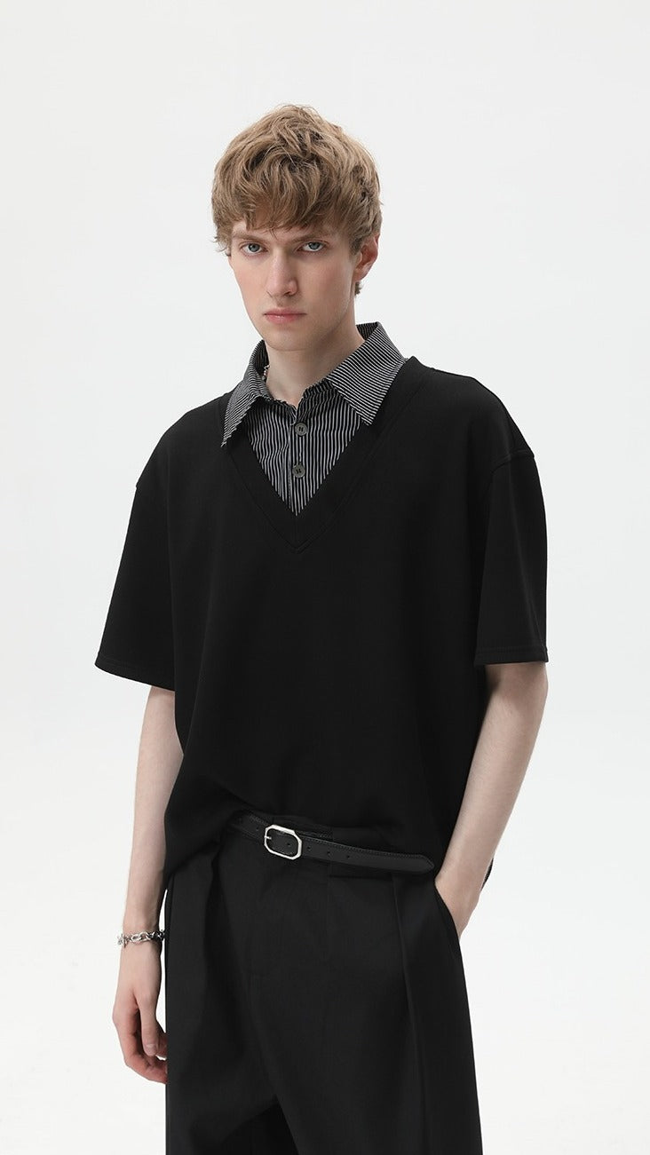Campus Revival V-Neck Tee