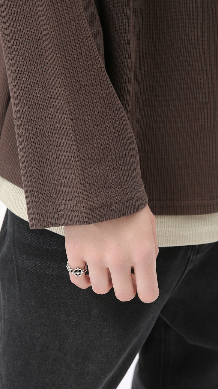 Premium - Urban Waffle Long Sleeve Tee