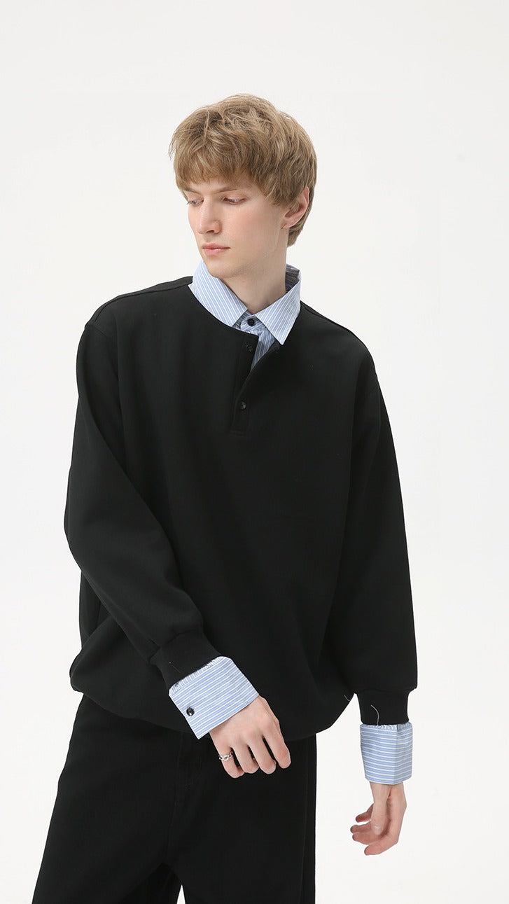 Premium - Urban Layer Contrast Pullover