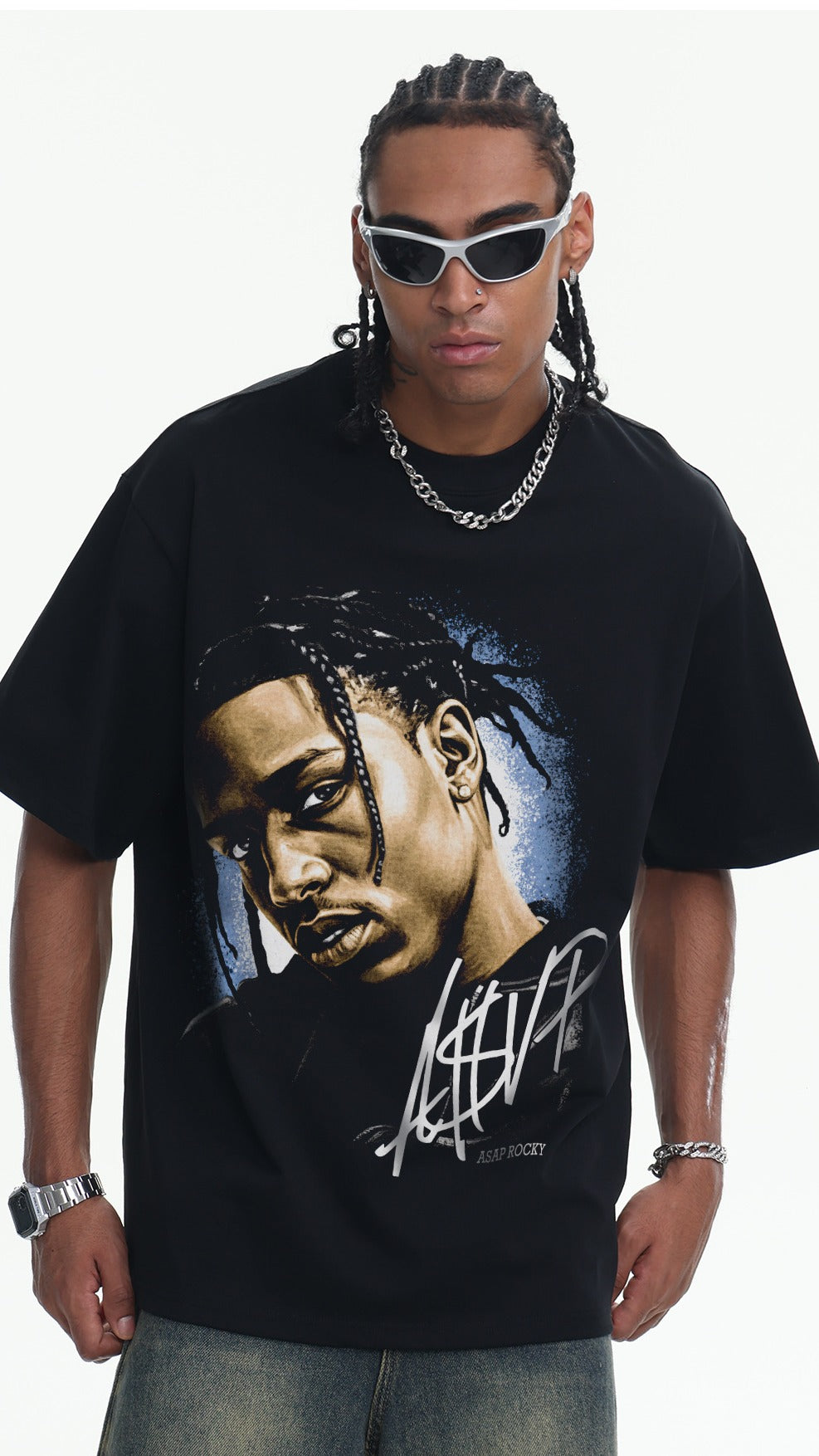 Rocky Street Portrait Tee