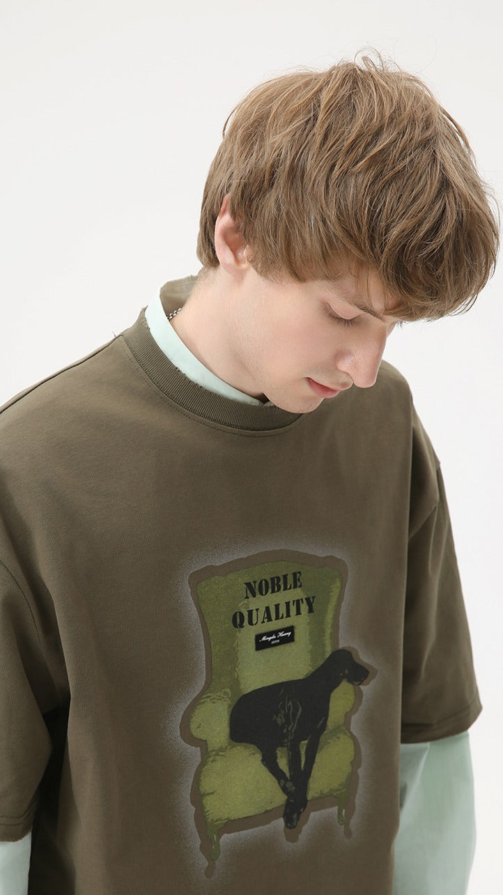 Retro Pup Street Tee
