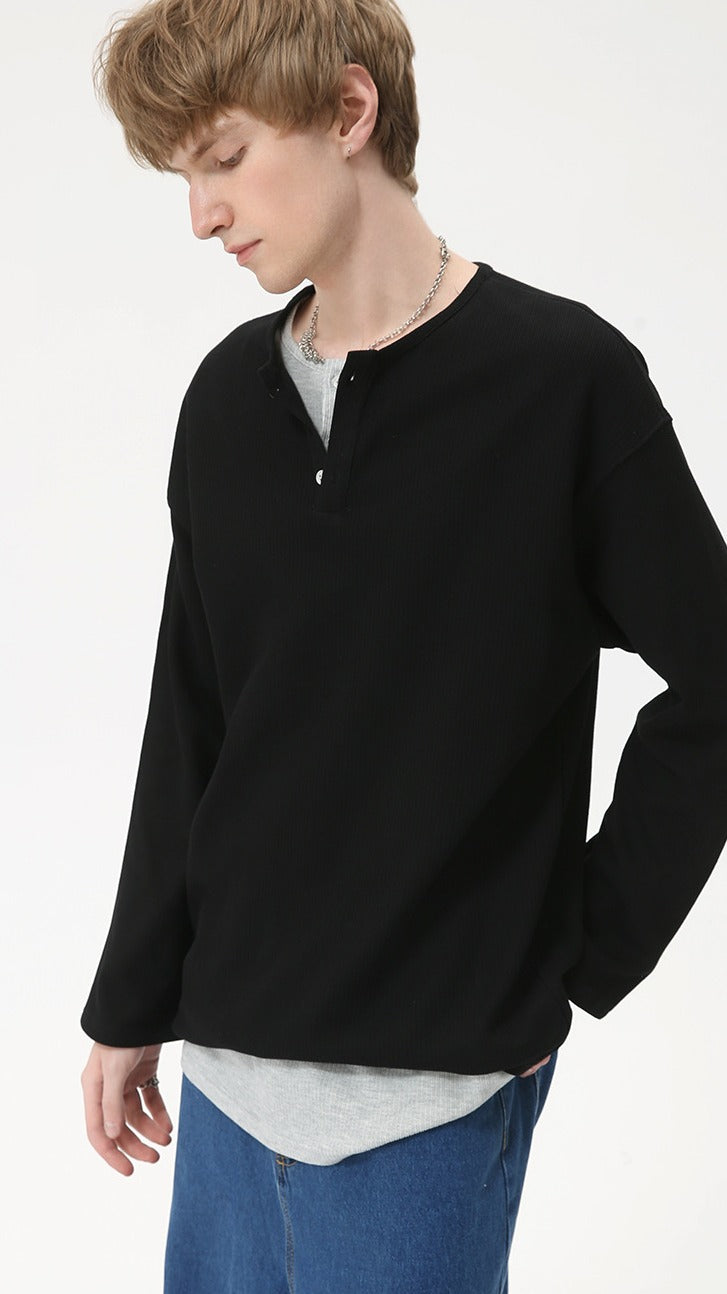 Premium - Urban Waffle Long Sleeve Tee