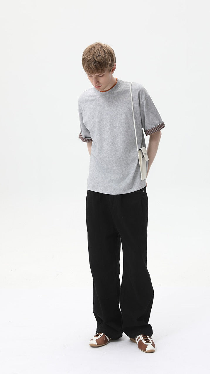 Metro Layer Plaid Tee