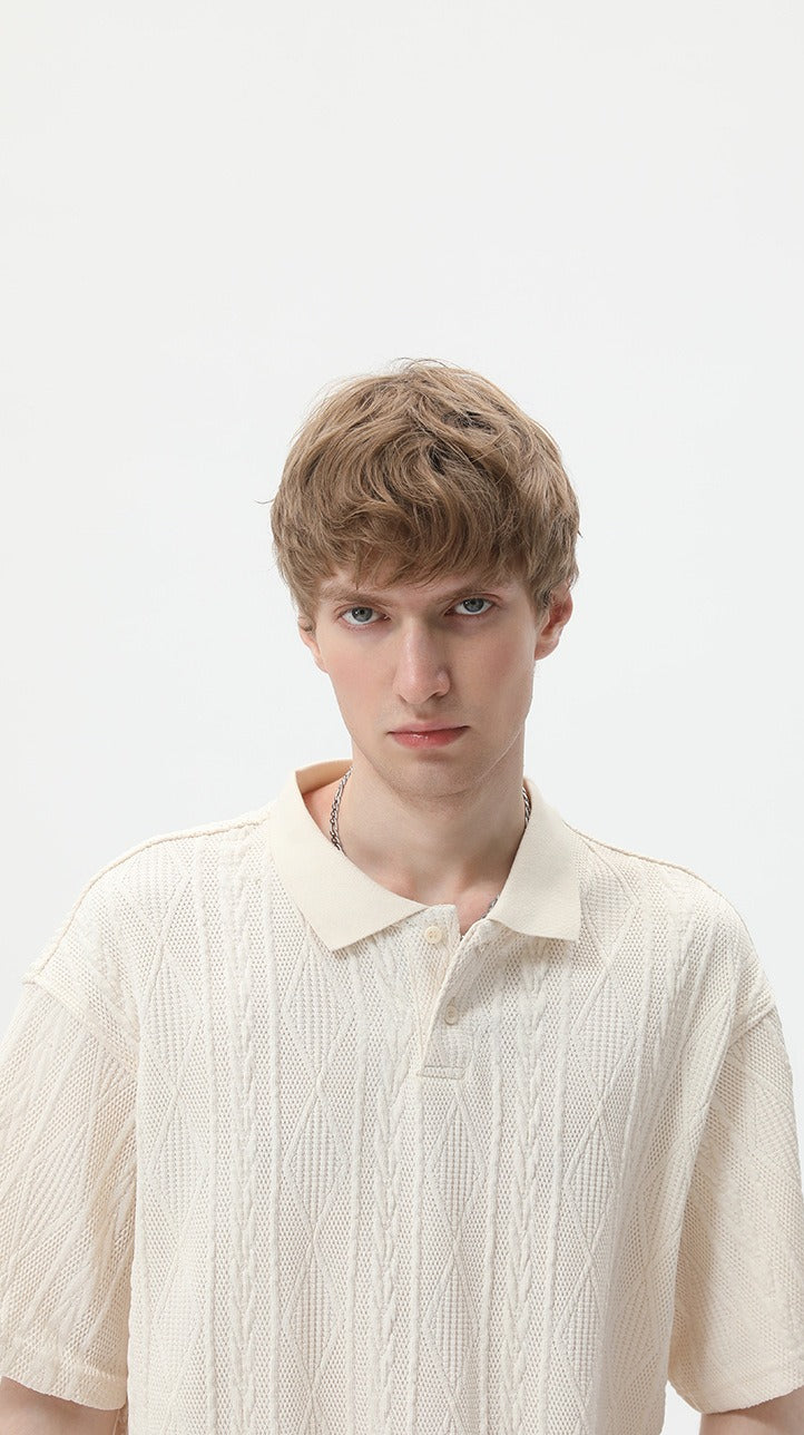 Softform Knit Polo Tee