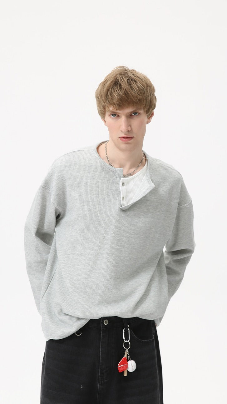 Premium - Urban Waffle Long Sleeve Tee