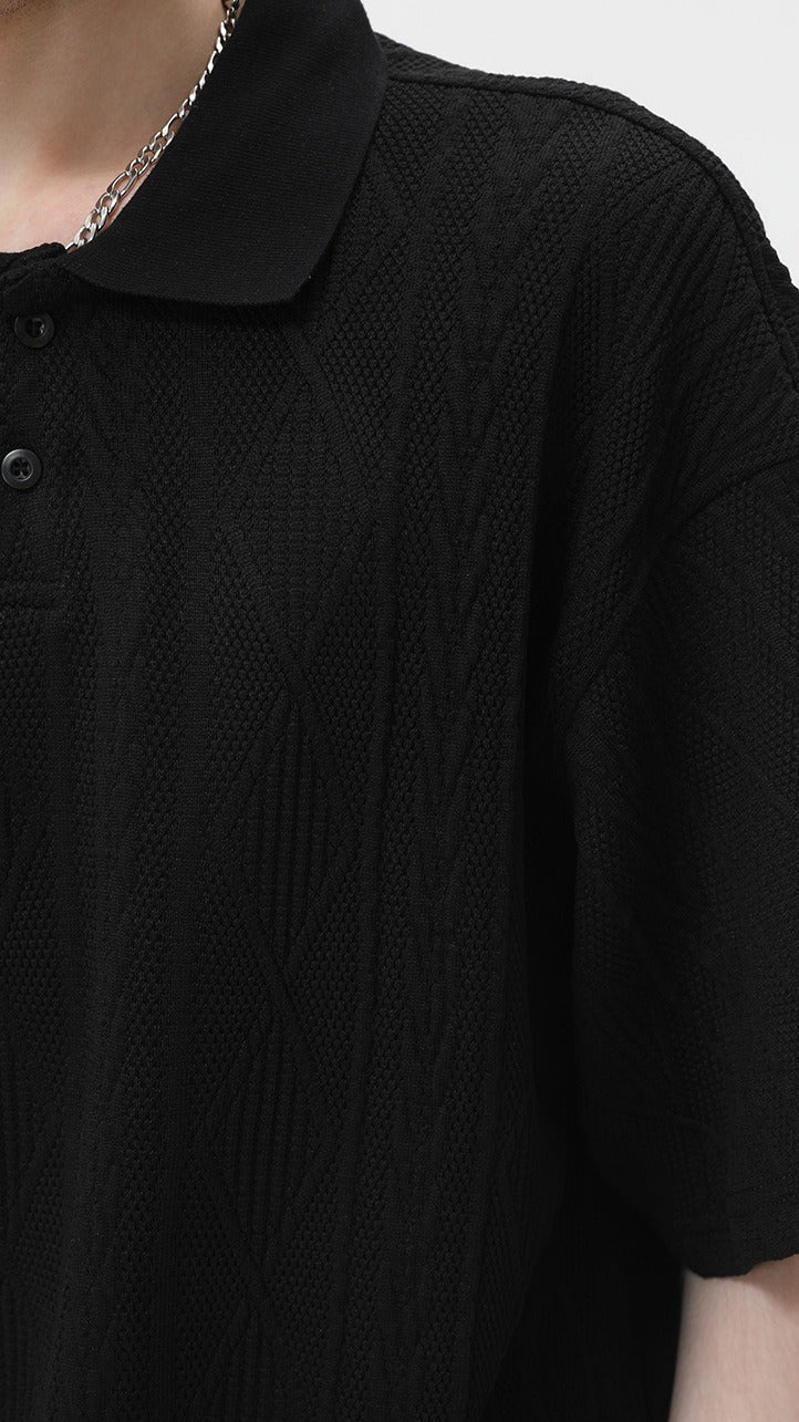 Softform Knit Polo Tee