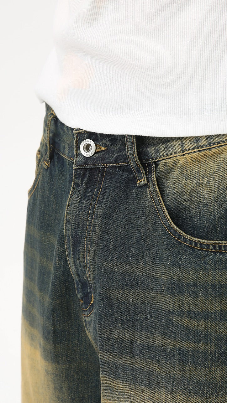 Heritage Fade Denim Shorts