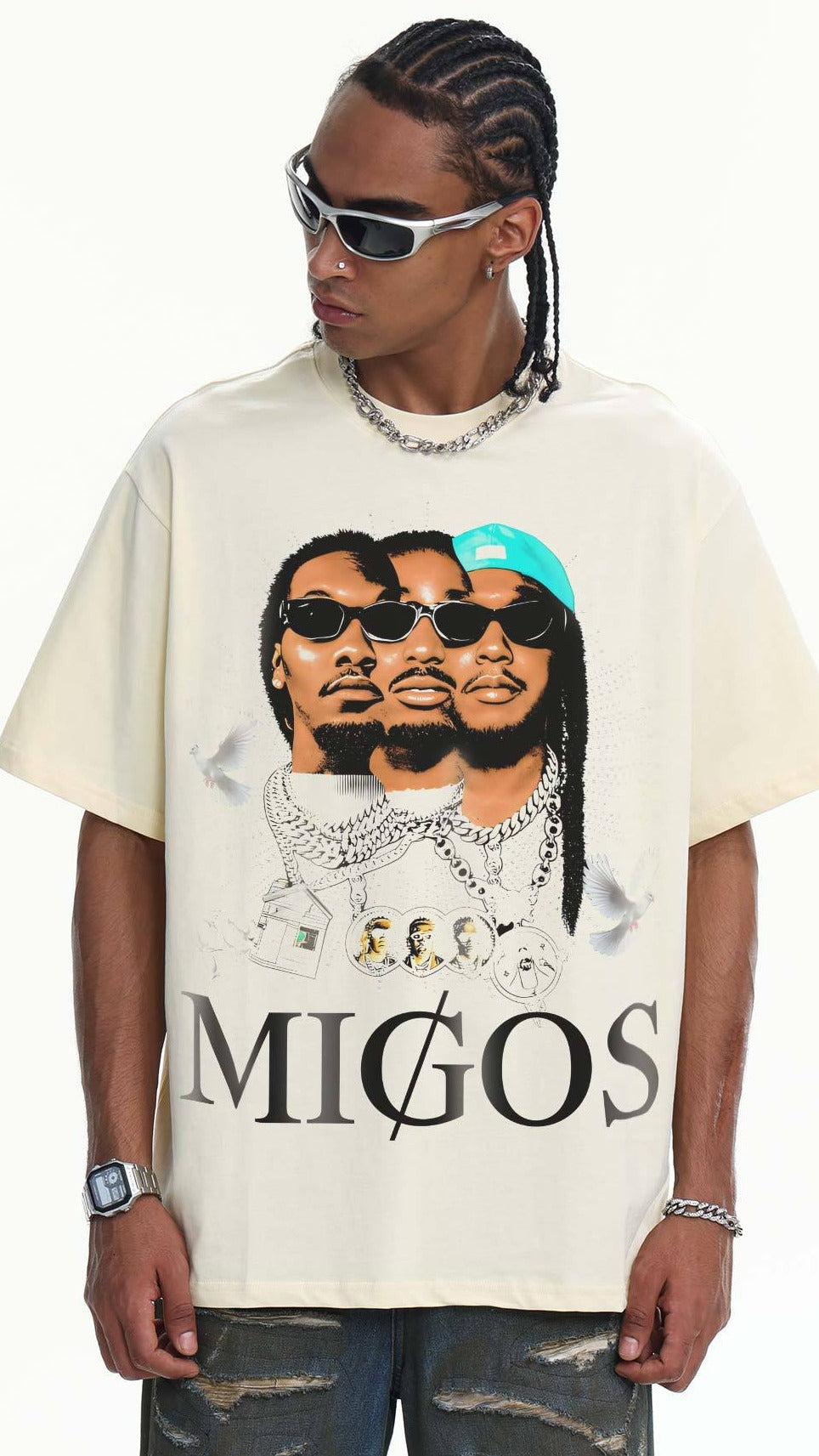 Migos Washed Heavy Tee