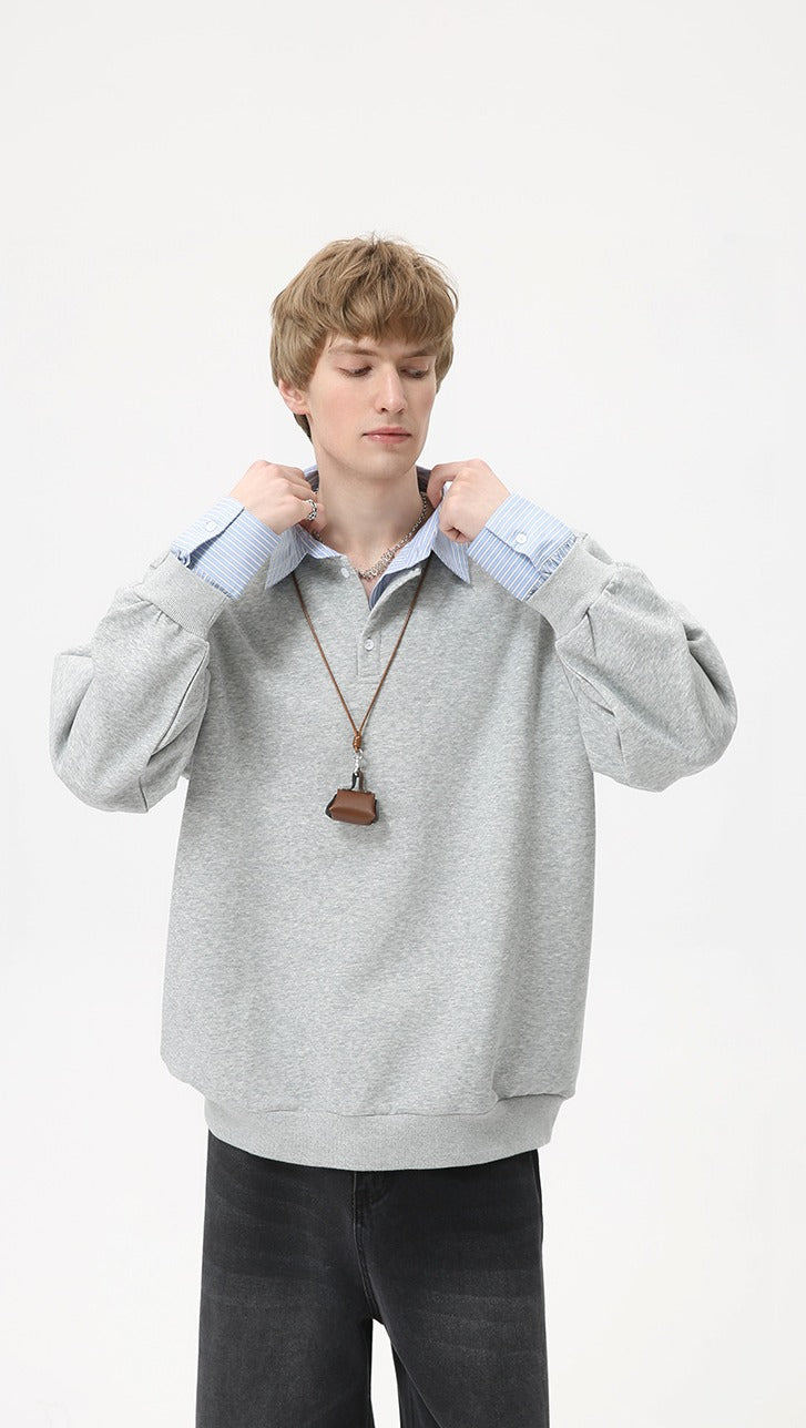 Premium - Urban Layer Contrast Pullover