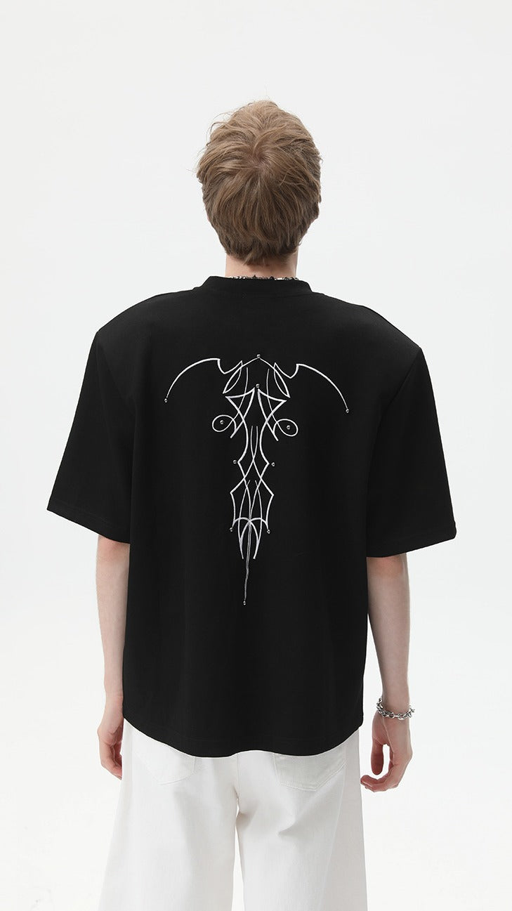 Urban Edge Beaded Tee