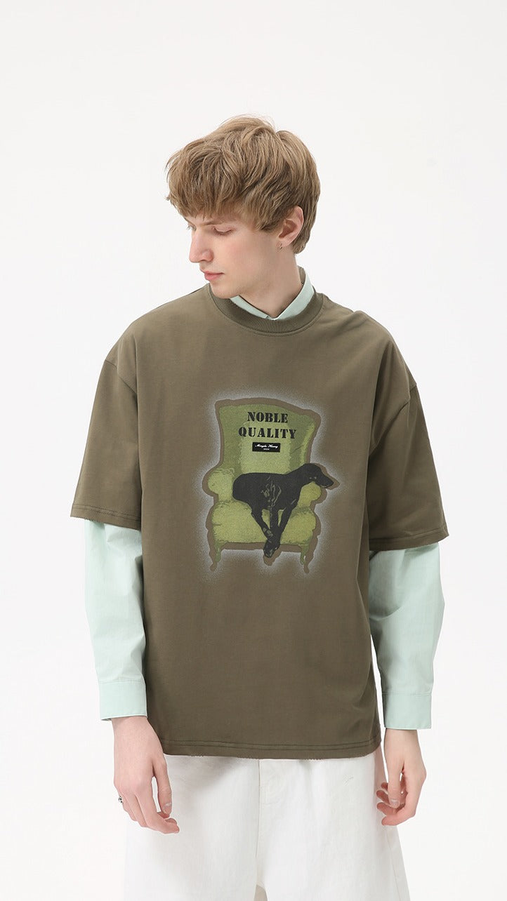 Retro Pup Street Tee