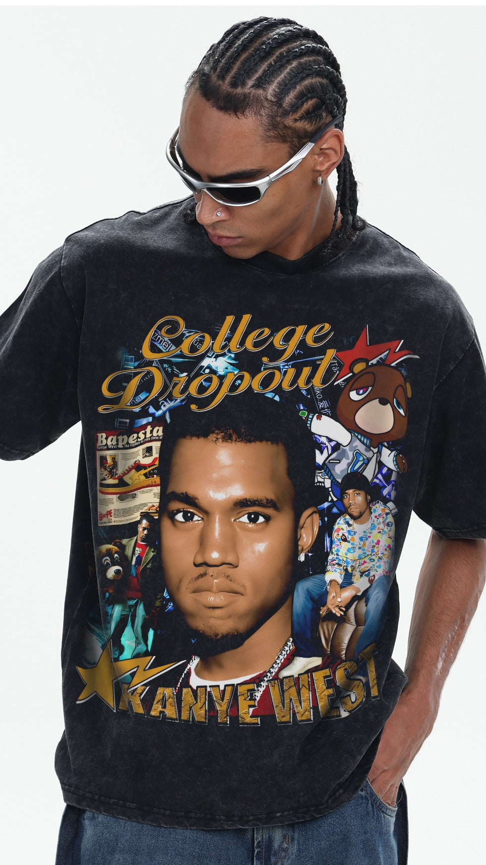 Ye Retro Washed Tee