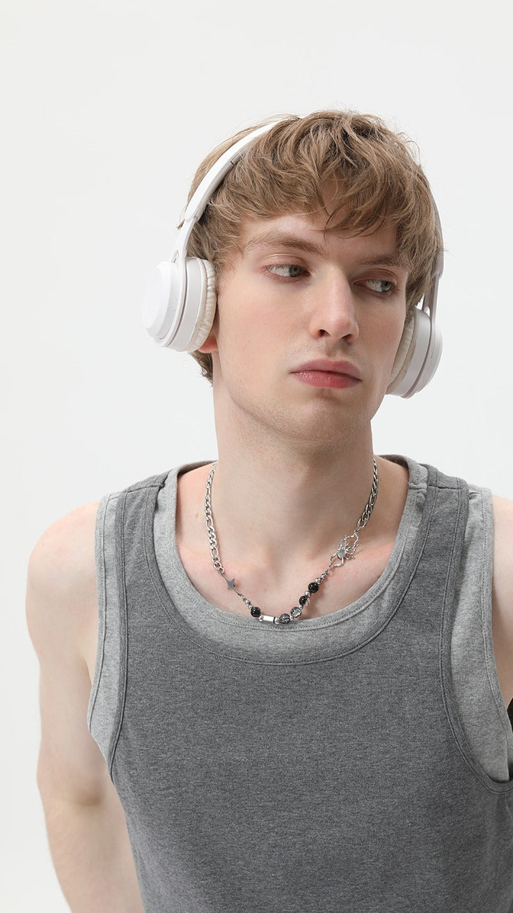 Layered Edge Sleeveless Tee