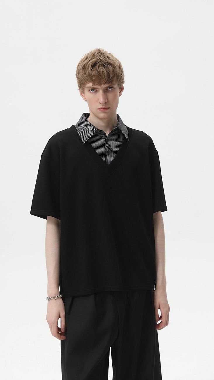 Campus Revival V-Neck Tee