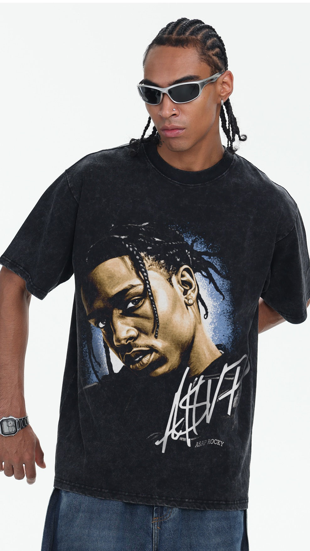 Rocky Street Portrait Tee