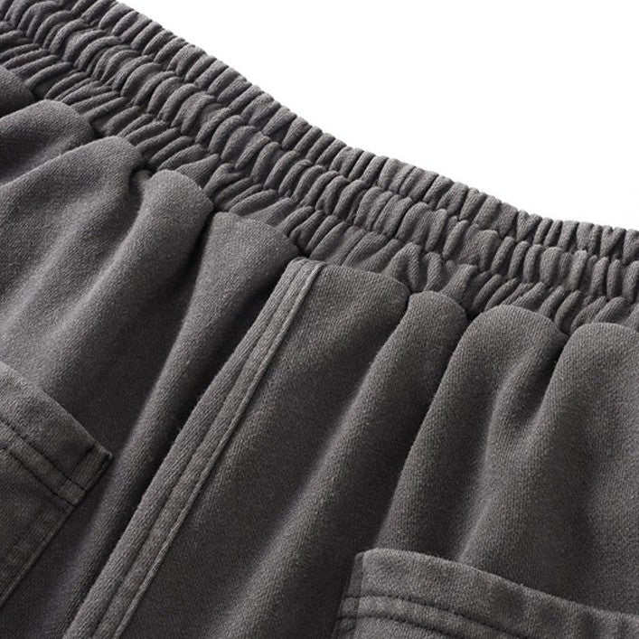 Rivet Wash Stitch Shorts