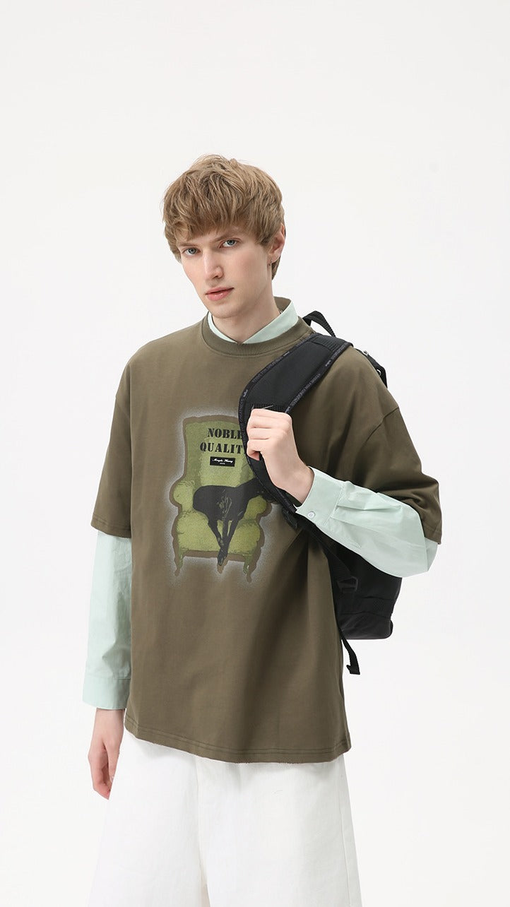 Retro Pup Street Tee