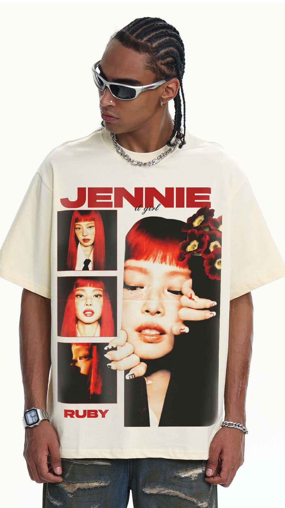 Jennie Washed Heavy Tee