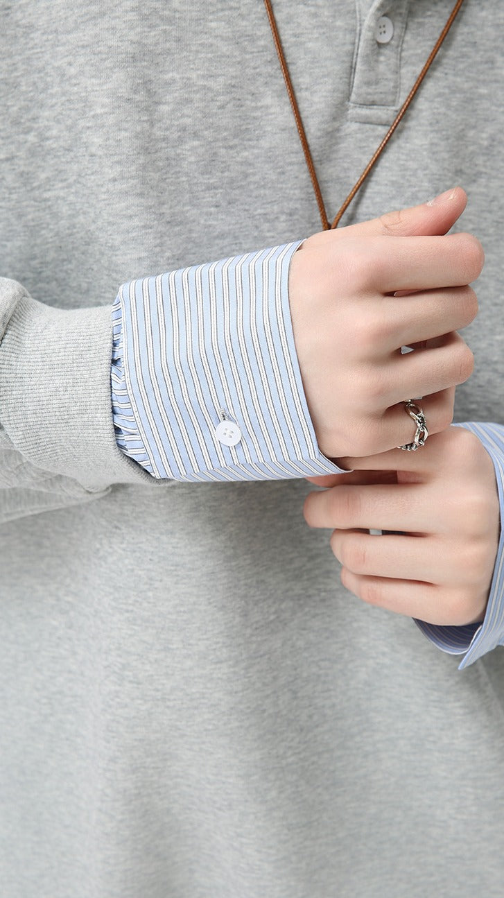 Premium - Urban Layer Contrast Pullover
