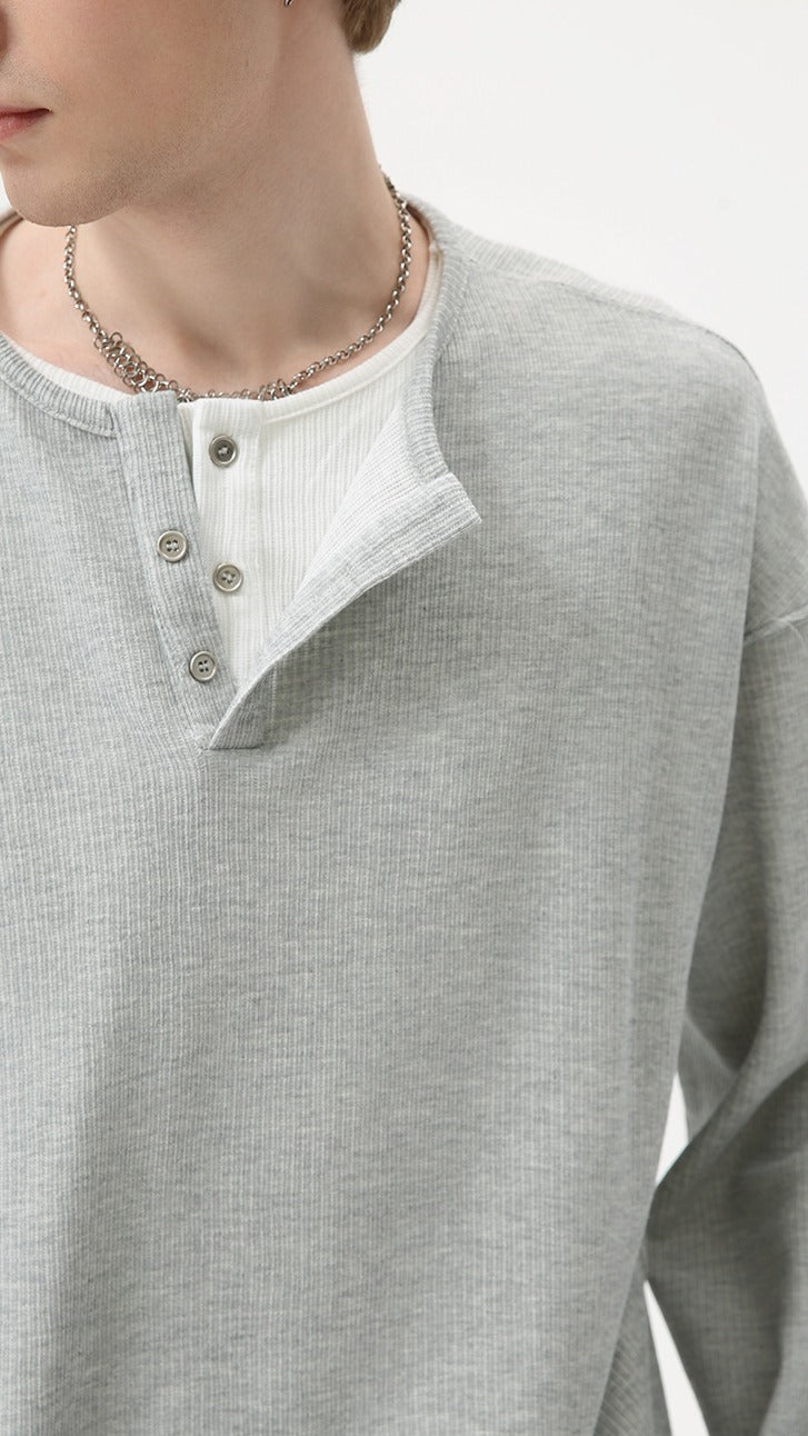 Premium - Urban Waffle Long Sleeve Tee