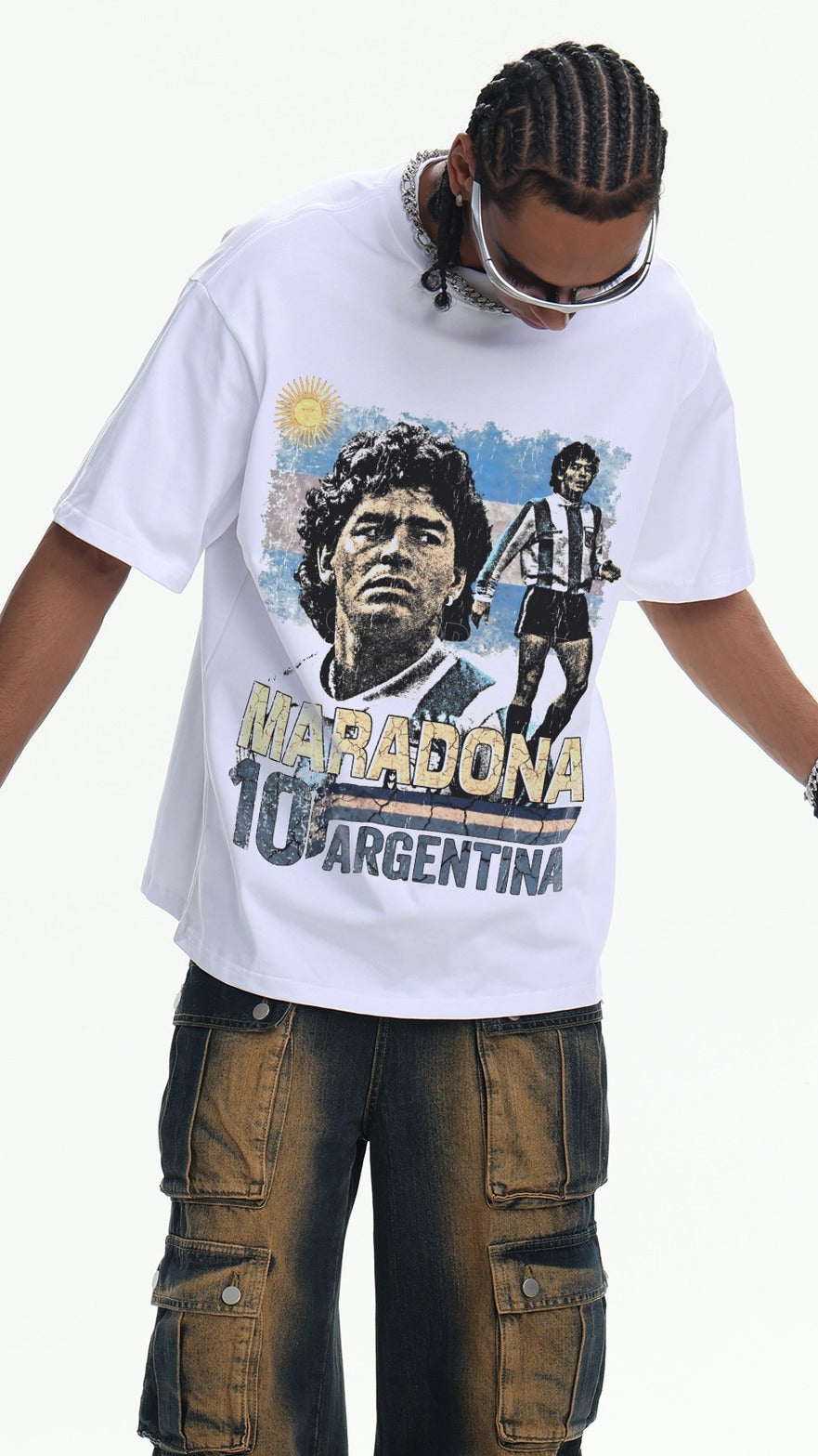 Maradona Vintage Cotton Tee