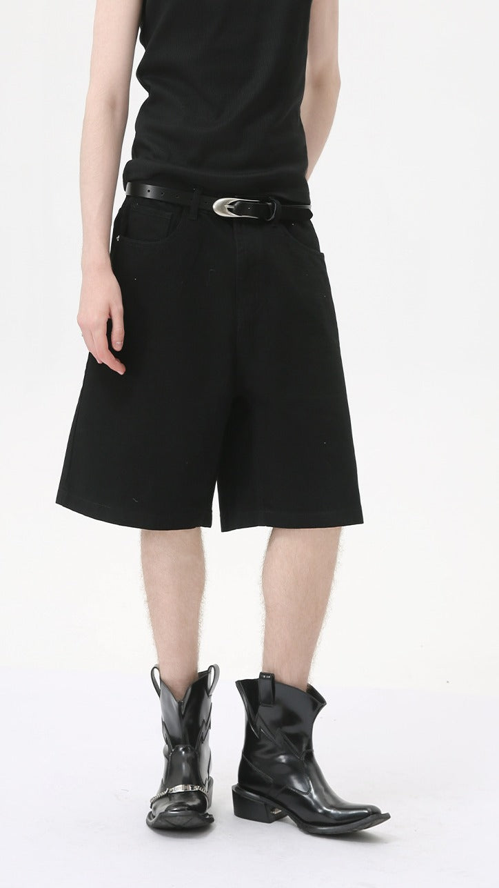 Heritage Fade Denim Shorts