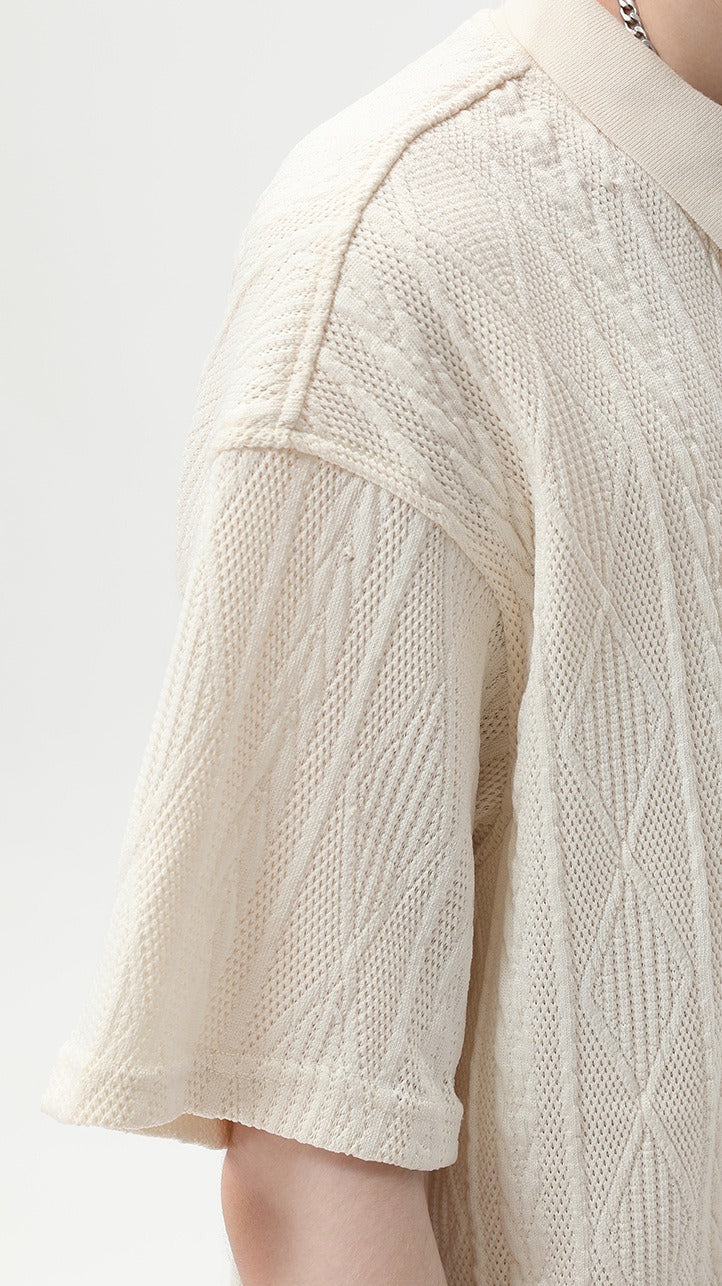 Softform Knit Polo Tee