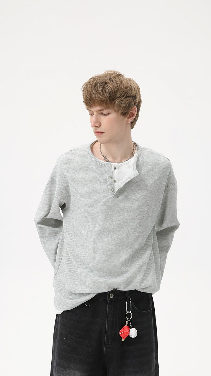 Premium - Urban Waffle Long Sleeve Tee