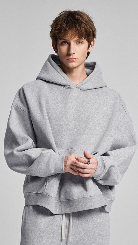 Urban Boxy Gray Hoodie
