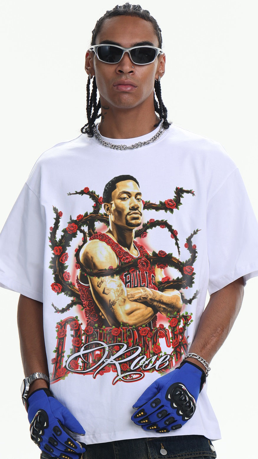 Windy City Rose Tee