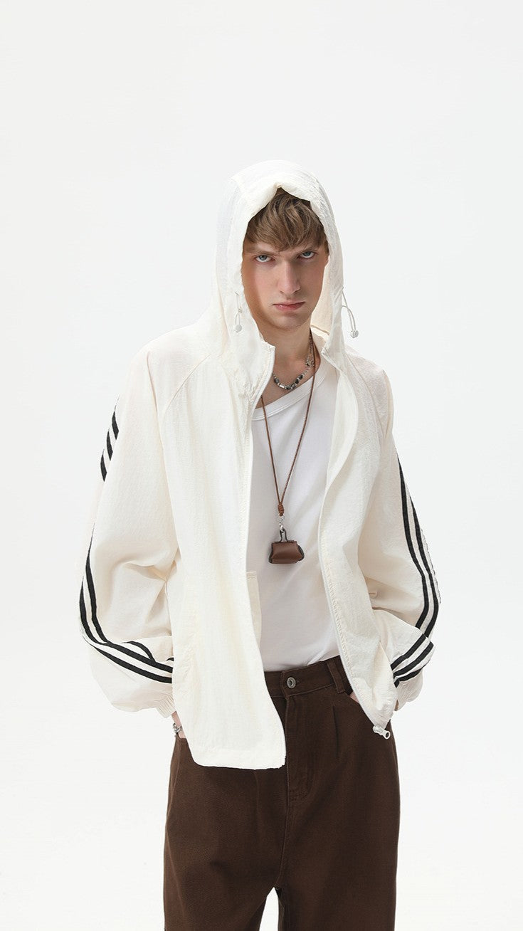 Rain Stripe Hoodie