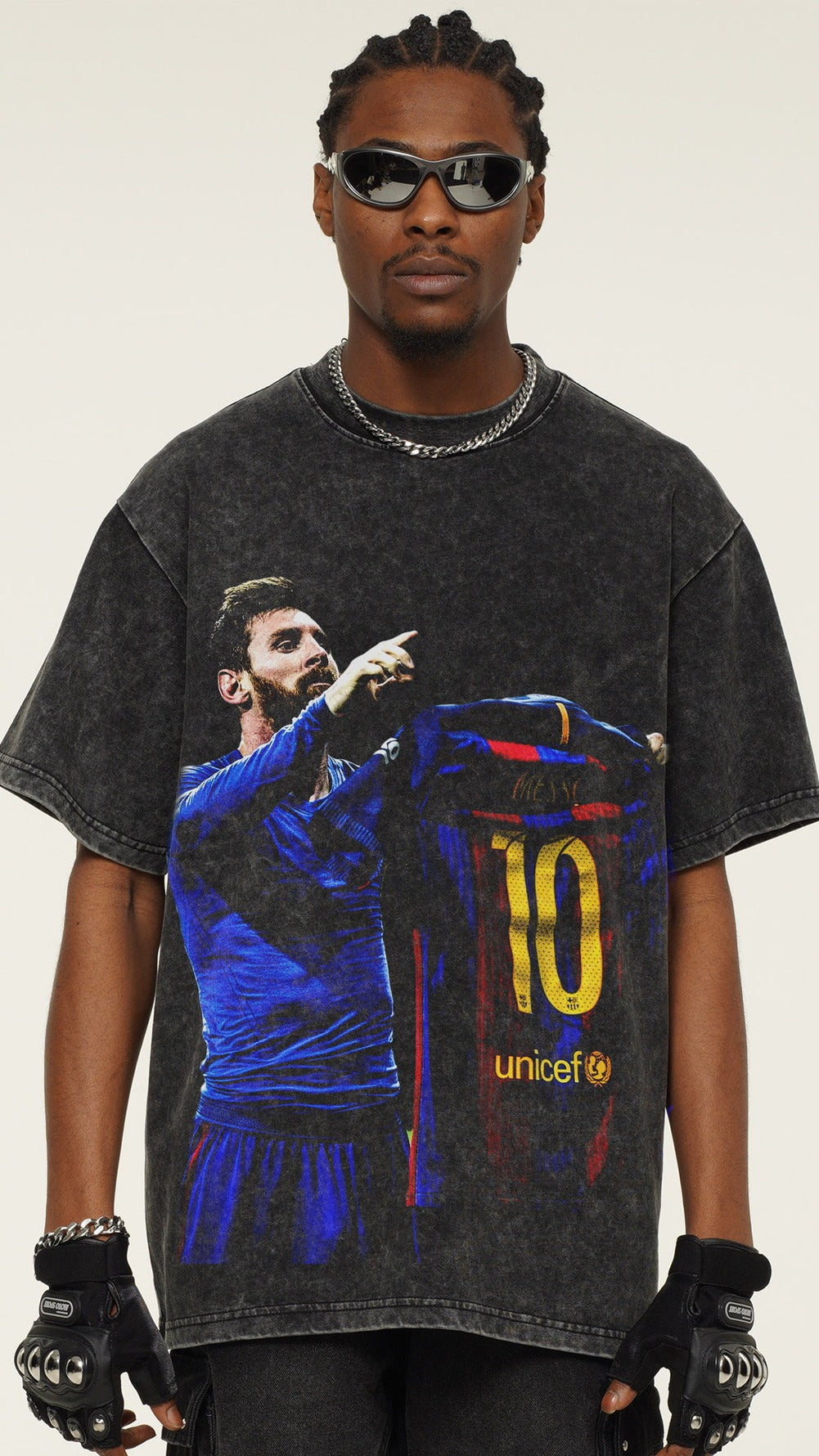 Messi Vintage Street Tee