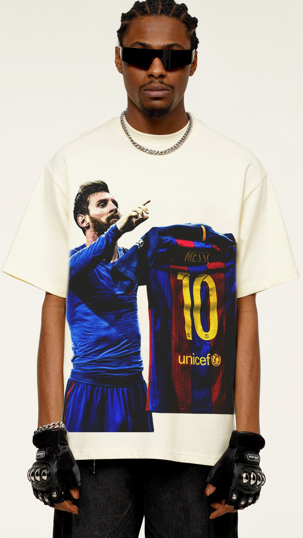 Messi Vintage Street Tee