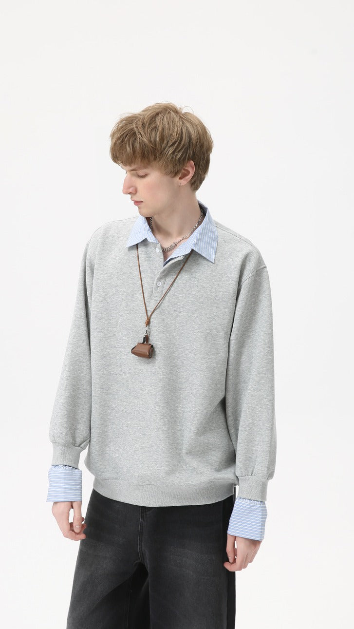 Premium - Urban Layer Contrast Pullover