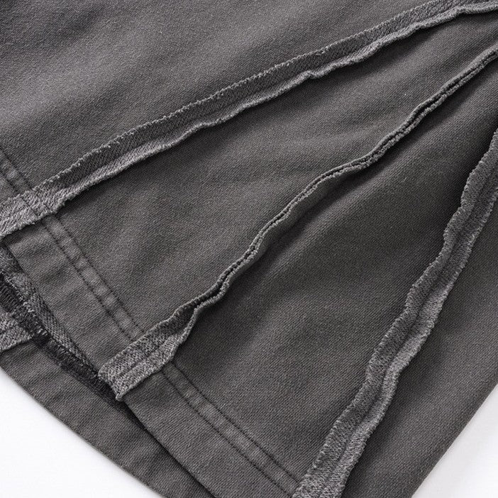 Rivet Wash Stitch Shorts