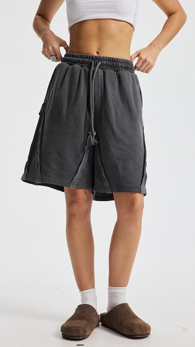 Rivet Wash Stitch Shorts