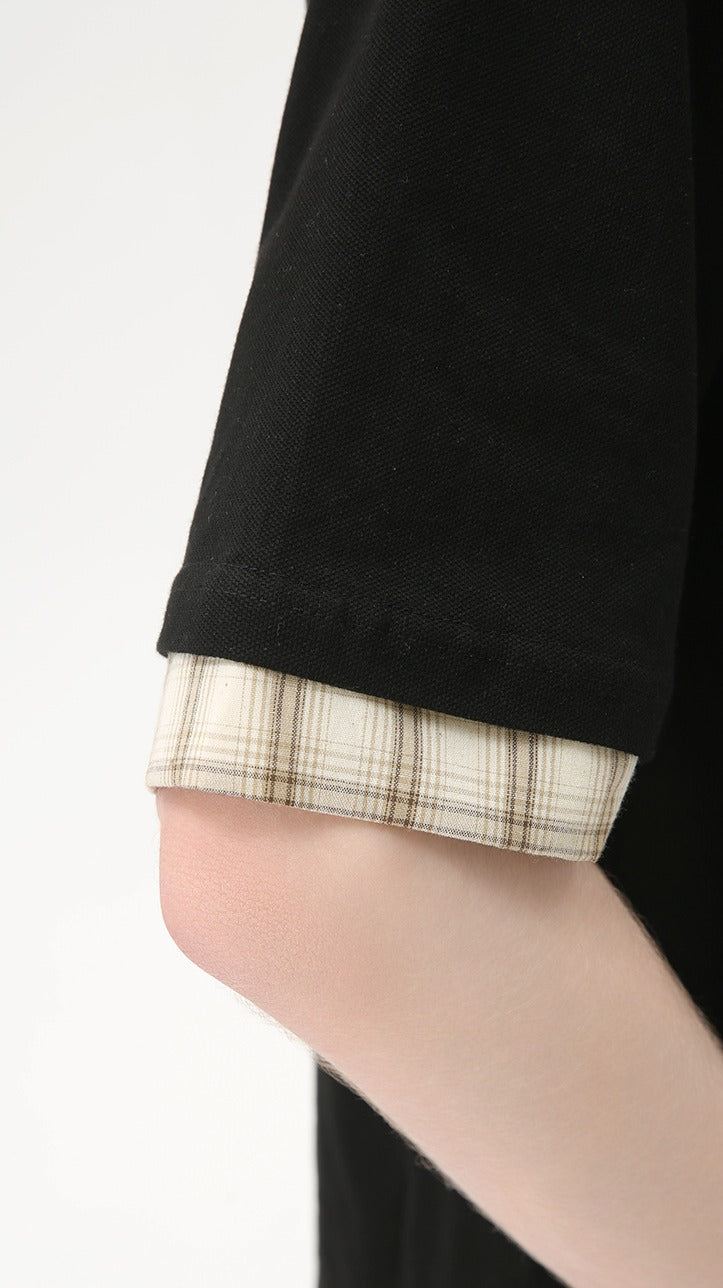 Premium - Seoul Edge Layered V Tee