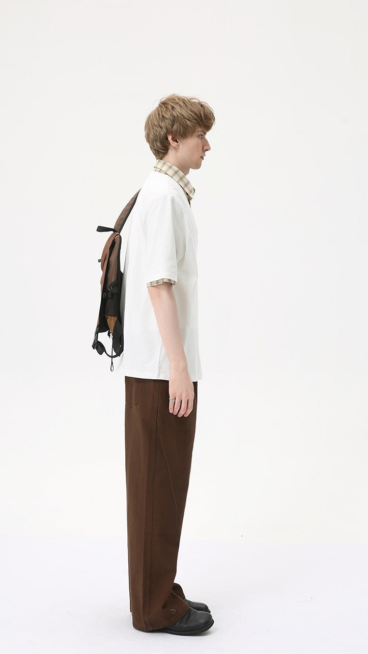 Premium - Seoul Edge Layered V Tee