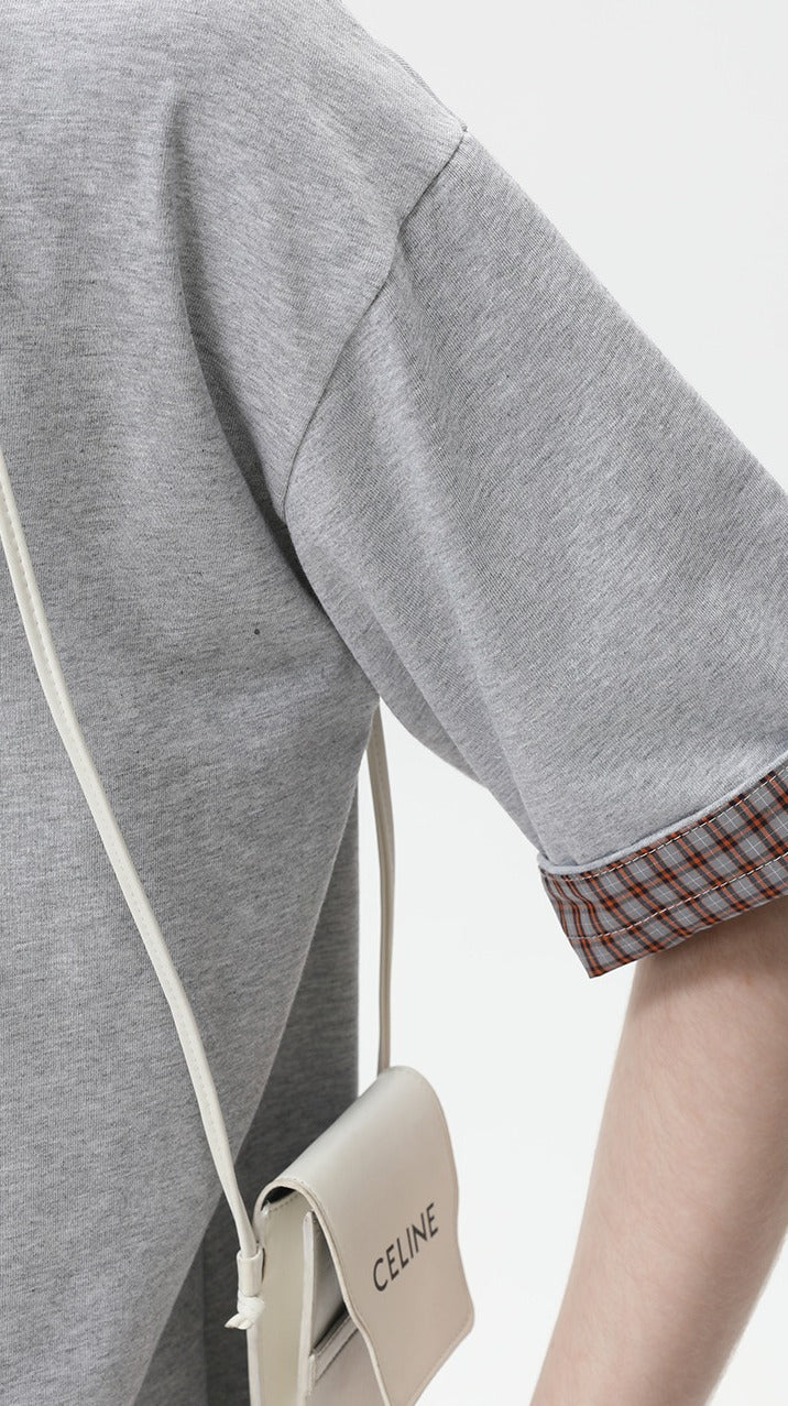Metro Layer Plaid Tee