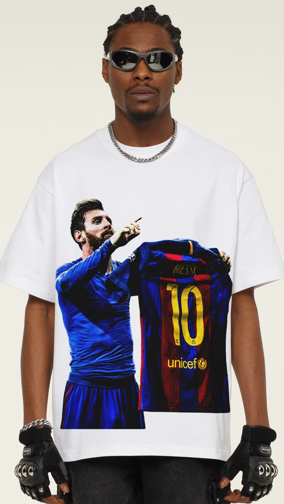 Messi Vintage Street Tee