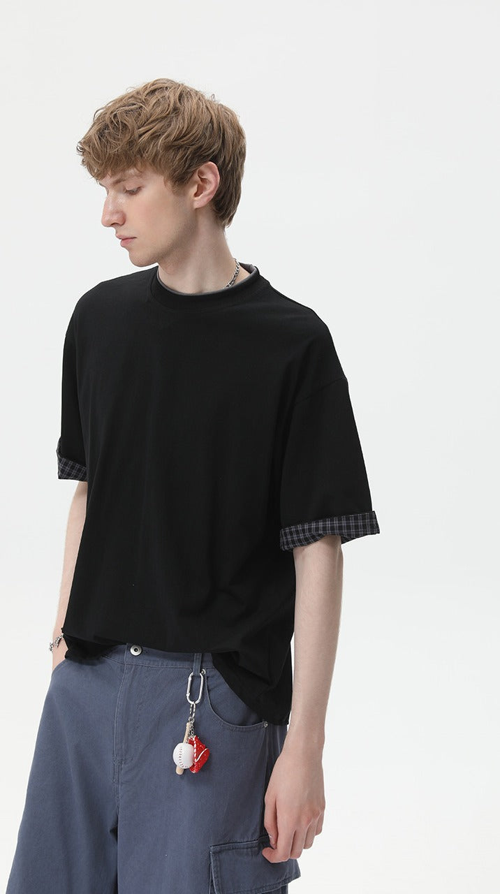 Metro Layer Plaid Tee