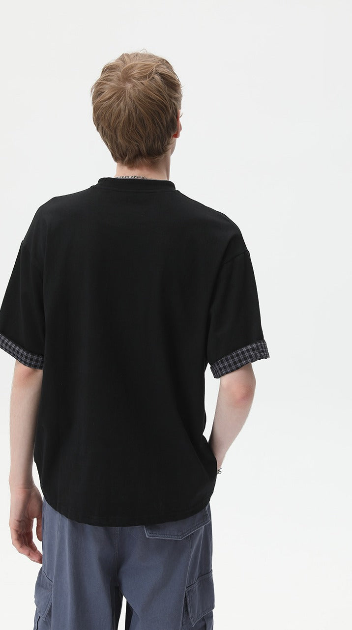 Metro Layer Plaid Tee