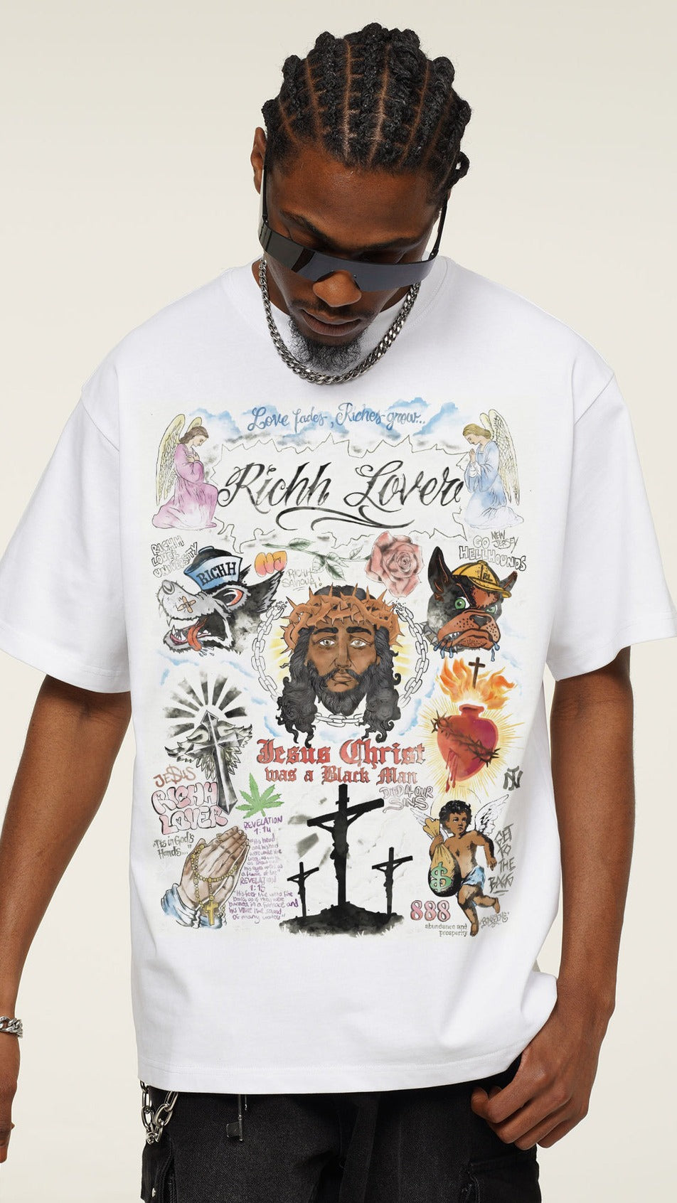 Summer Angel Graffiti Tee