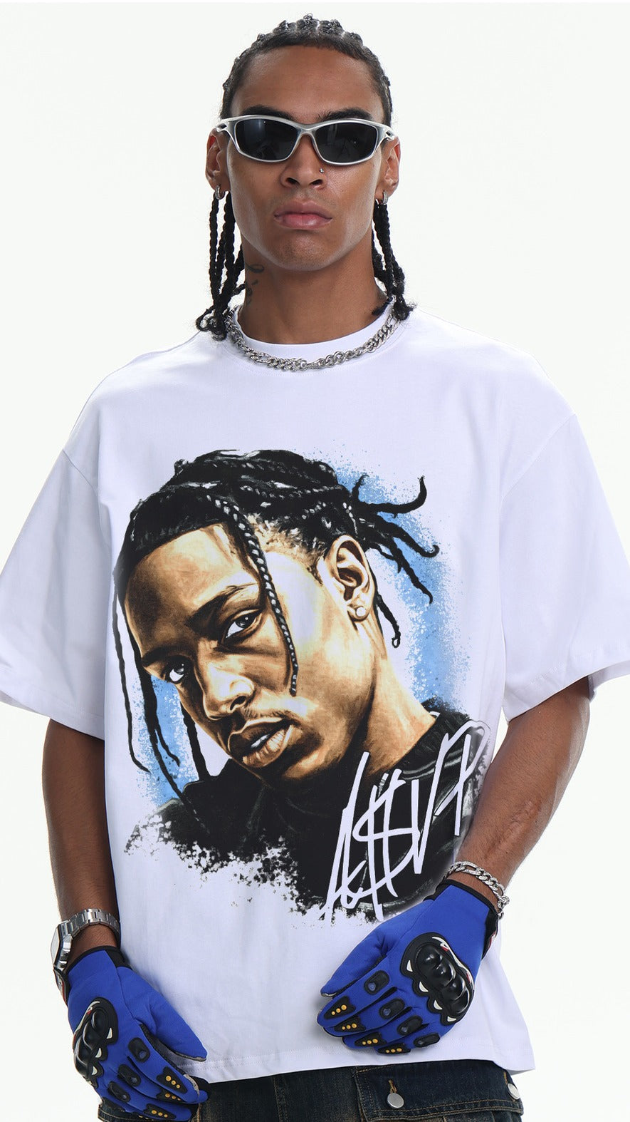 Rocky Street Portrait Tee