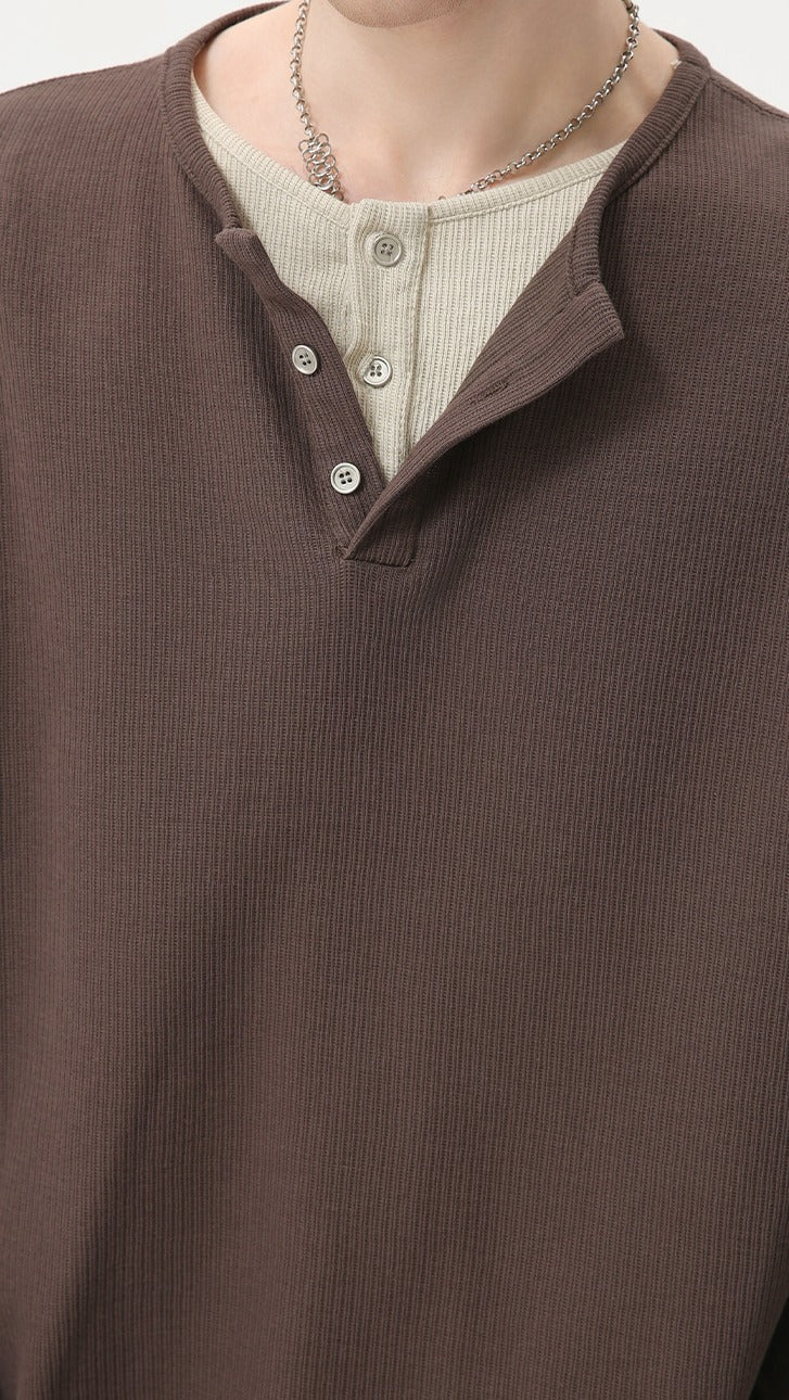 Premium - Urban Waffle Long Sleeve Tee