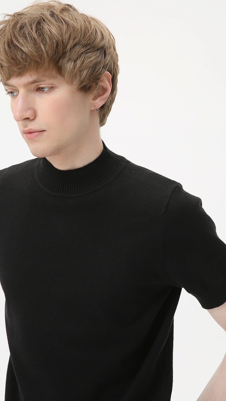 Heritage Crest Mockneck Tee