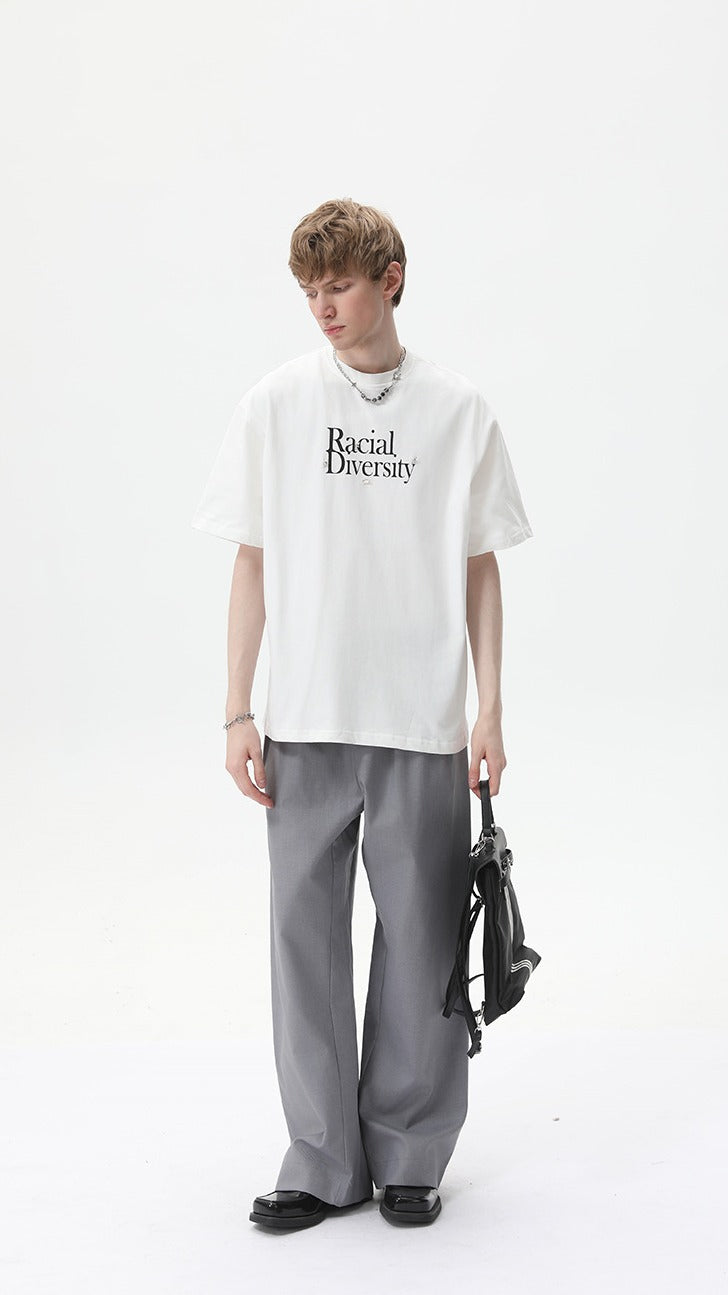 Racial Diversity Premium Cotton Tee